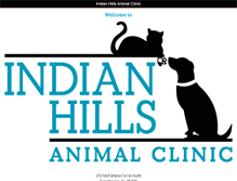 Tablet Screenshot of indianhillsac.com